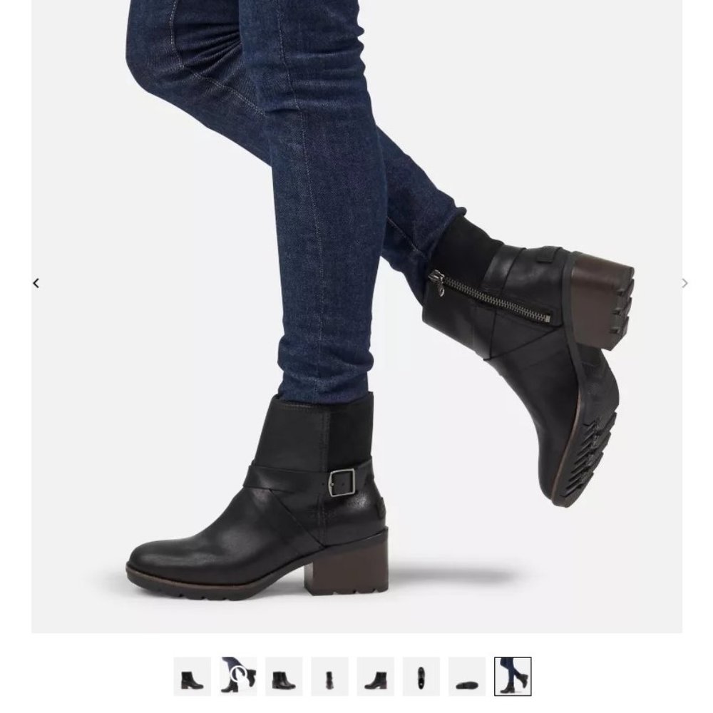 Sorel- WOMEN'S CATE BUCKLE BOOTIE- NWT Size 8.5